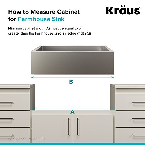 Kraus KHF200-33 Farmhouse Sink - Image 8