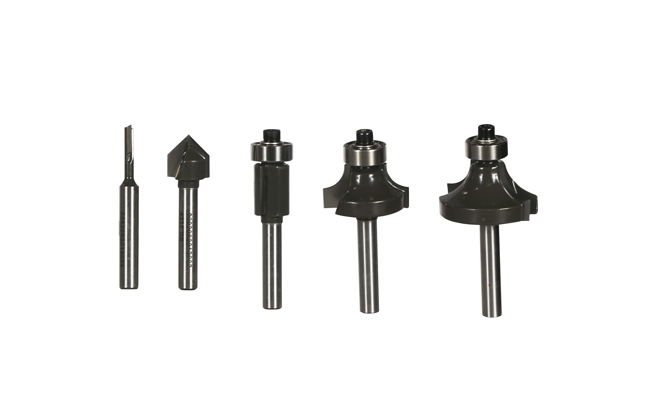 RYOBI RAKRBS5 Router Cutters, 5 Piece, 6 mm