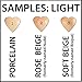 Better'n Ur Skin Organic Liquid Foundation (3 COLOR TESTER PACK: LIGHT) | Healthy, Buildable Coverage | All Natural | Vegan | Cruelty Free | Gluten Free | Non GMO | Palm Free | Natural Sun Protection
