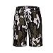 Men's Swim Trunks Quick Dry Camo Board Shorts Daily Beach Shorts with Pockets