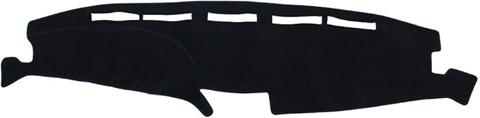 NewYall Black Dash Mat Dashboard Pad Cover