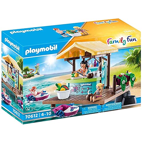Playmobil Family Fun 70612 Paddle Boat Rental, With 2 floatable boats, For Ages 4+
