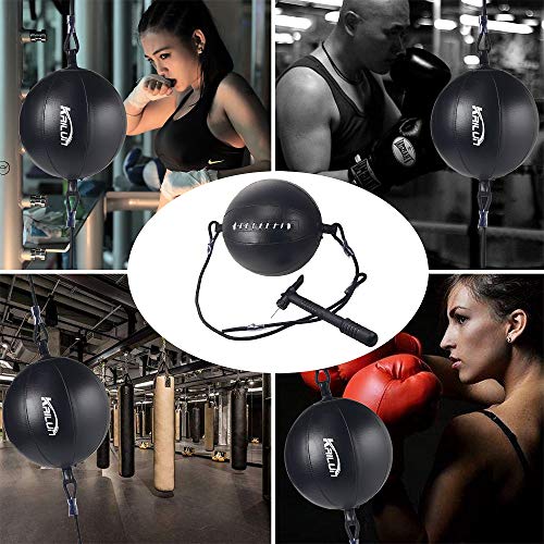 image for TOCO FREIDO Double End Ball with Pump and 3 Boxing Reflex Ball with He