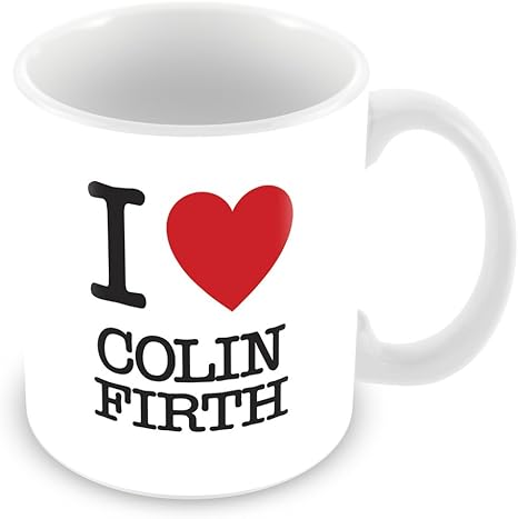 I Love Colin Firth Kreativitat Personalisierte Tasse Geschenk Mit Jedem Namen Nachricht Text Fotos Oder Farbe Celebrity Fan Tribute Amazon De Kuche Haushalt