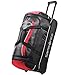 Samsonite Andante Wheeled Rolling Duffel Bag, Black/Red, 32-Inch Drop Bottom