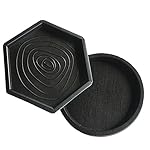 Wildgirl Reptile Turtle Feeding Plate Feeder Bowl Food Water Dish (Hexagon)