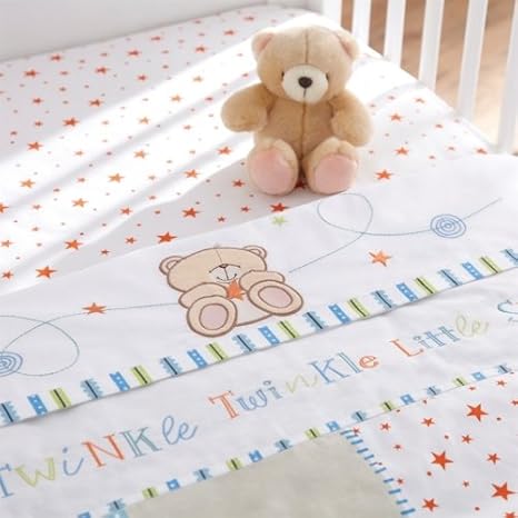 Amazon.com: Forever Friends Little Star Printed Baby Boy ...