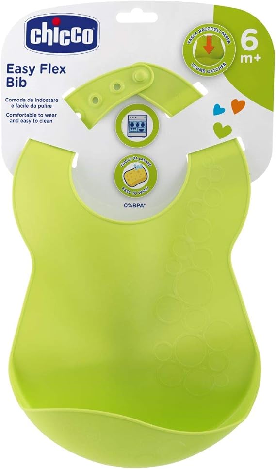 Chicco Bavoir Souple d'Apprentissage avec Récupérateur ...