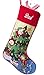 Needlepoint Christmas Stocking: Decorating The Tree