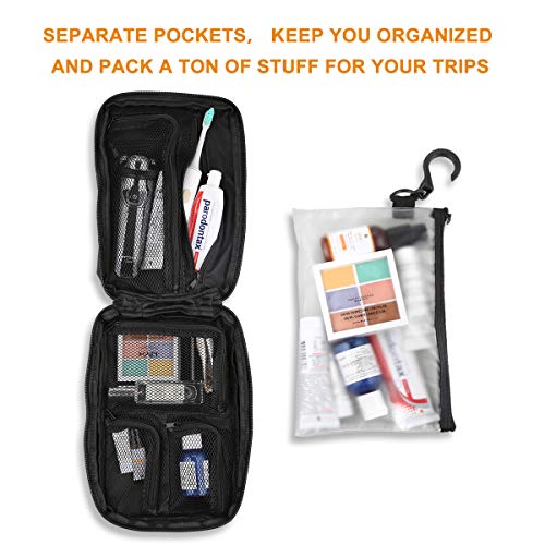 BHTKJ Multi-purpose Hanging Toiletry Bag Unisex design Waterproof Dopp Kit Travel Bag for A family trip, Business travelers, Camping, Beach or Gym, etc 2 BHTKJ Multi-purpose Hanging Toiletry Bag Unisex design Waterproof Dopp Kit Travel Bag for A family trip, Business travelers, Camping, Beach or Gym, etc