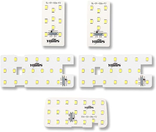 Amazon Yours ユアーズ 三菱 デリカ D5 クリーンディーゼル車 H31年2月以降 専用 Ledルームランプセット 減光調整付き 専用工具付 1年保証 車 バイク 車 バイク