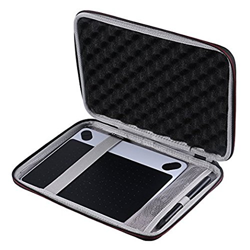 LTGEM Case for Wacom Intuos Draw CTL490DW Digital Drawing and Graphics Tablet-Black with Mesh Pocket. LTGEM Case for Wacom Intuos Draw CTL490DW Digital Drawing and Graphics Tablet-Black with Mesh Pocket.