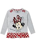 Disney Minnie Mouse Girls' Minnie Mouse Long Sleeved Top