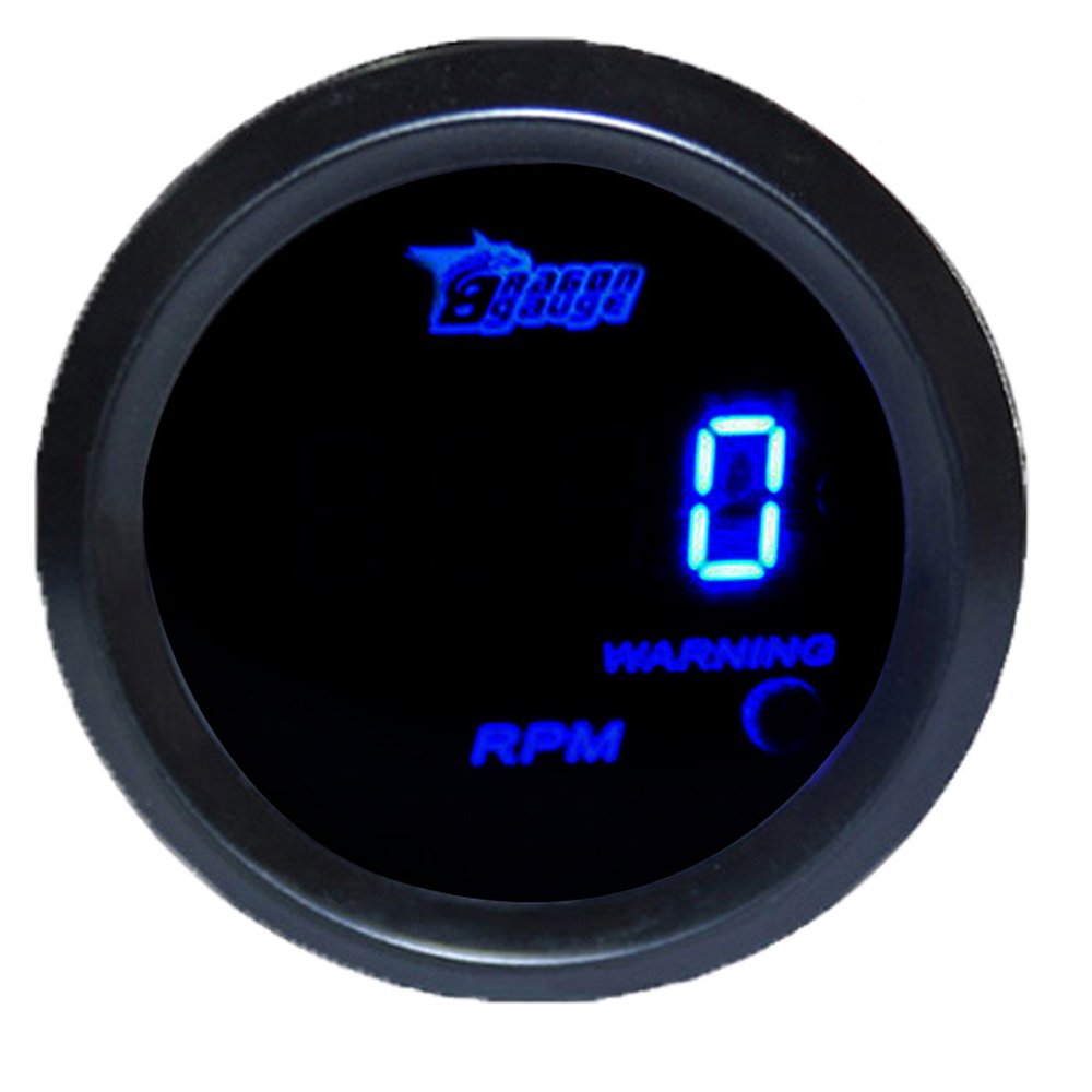 Manometro Digitale Temperatura Olio Auto 12V - Display LED Blu 52mm - Adattabile A Qualsiasi Motore - Foto 8
