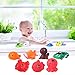 TOYMYTOY Little Squirts Fun Bath Toys|Sea Animals Bath Toys|Safe for Kids|12 PCS