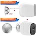 LANMU Security Camera Wall Mount, Magnetic Mount Compatible with Arlo, Arlo Pro/Pro 2, 360 Degree Rotation, Metal, Accessories (3 Pack)