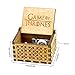Dream Loom Wooden Music Box,Hand Crank Classical Carved Wooden Game of Thrones Musical Box,Gift for Kids,Family and Friends