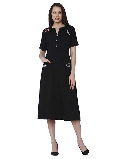 below the knee casual dresses