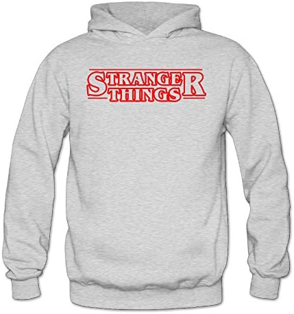 THOELLY Custom Stranger Things Logo Women's Blank Hooded Sweatshirt Fall/Winter