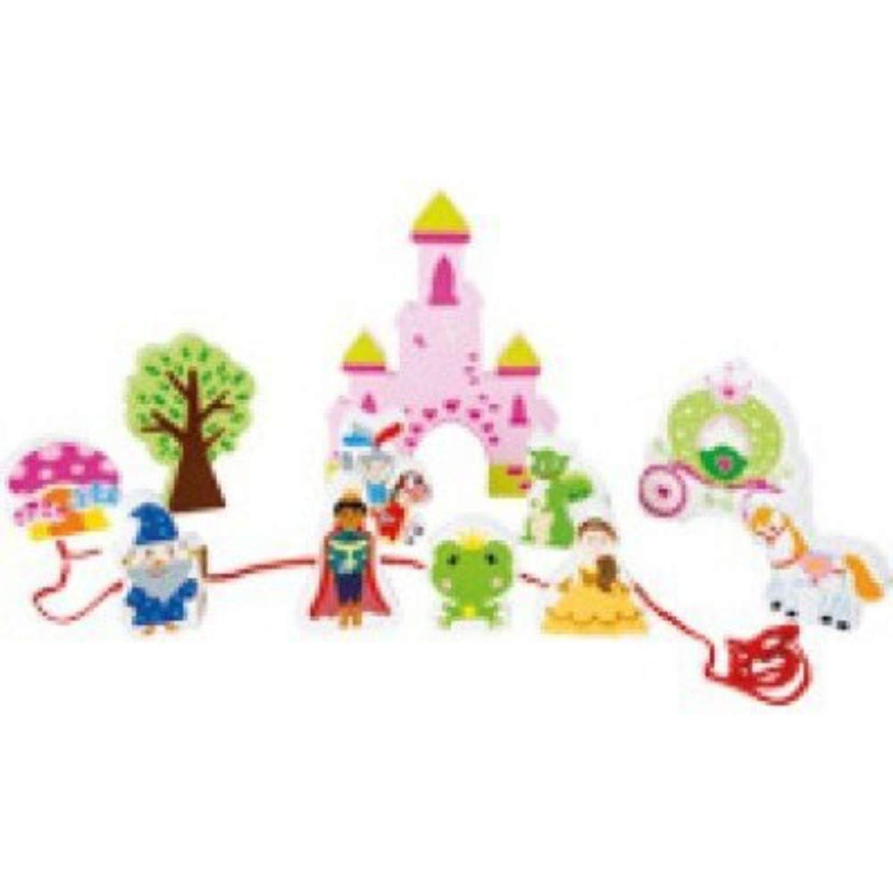 Small Foot 10170 Fairy-Tale Castle Threading Play Set