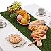 Synthetic Grass Table Runner 14 x 72 inch, Perfect for Spring Fall Summer Holiday, Baby Shower, Wedding, Birthday, Banquet, Thanksgiving, Christmas, Gathering, Home Decorations, Outdoor/Indoor Parties