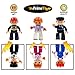 InPrimeTime Magnetic Men, Women, People: Set of 6 Community Helper Figures. Compatible w/ MagnaTiles, MagnaBlocks, All Magnetic Building & Tile Sets