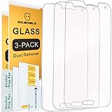 [3-PACK]- Mr Shield For Samsung Galaxy S5 [Tempered Glass] Screen Protector [0.3mm Ultra Thin 9H Hardness 2.5D Round Edge] with Lifetime Replacement Warranty