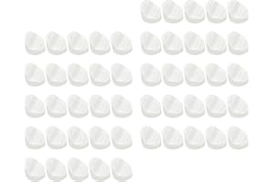 MotiveTech 50 Pieces Entry Door Plugs Diameter 5/16 ''x 1/4'' Multi Functional Weatherproof Screw Hole Plugs for Entry Door f