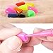 Smarthing 120Pcs(12Color) Dog Claw Caps Soft Rubber Pet Paws Nail Grooming Cover + 6 Adhesive Glue(L)