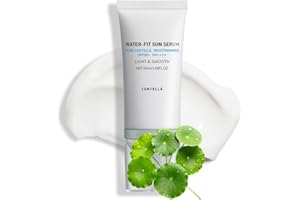 BAISEN DIARY Centella Sunscreen SPF 50 PA++++, Hyalu Cica Water-Fit Sun Serum, Lightweight Sunscreen with Centella Asiatica, Hydrating & Non-Greasy Sun Protection for Sensitive Skin, Reef-Safe & Fast-Absorbing