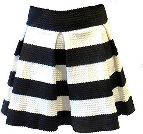 Striped A-Line Skirt (Small)
