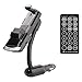 Wireless Bluetooth FM Transmitter Car Kit, Multi-functional Cell phone Mount Holder, Hands free Calling, GPS and MP3 Player, Car USB Charger for iPhone Samsung Smart Phones Tablets iPad Mini