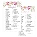 Floral Handbag Hunt Shower Game (Pack of 25)