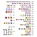 FunLittleToy Pop Beads Girl Toys, 2000+ Pieces Set, Jewelry Making Kits for 3+ Years Old Girls, DIY Arts and Crafts for Kids, Bracelet Making Kit for Girls