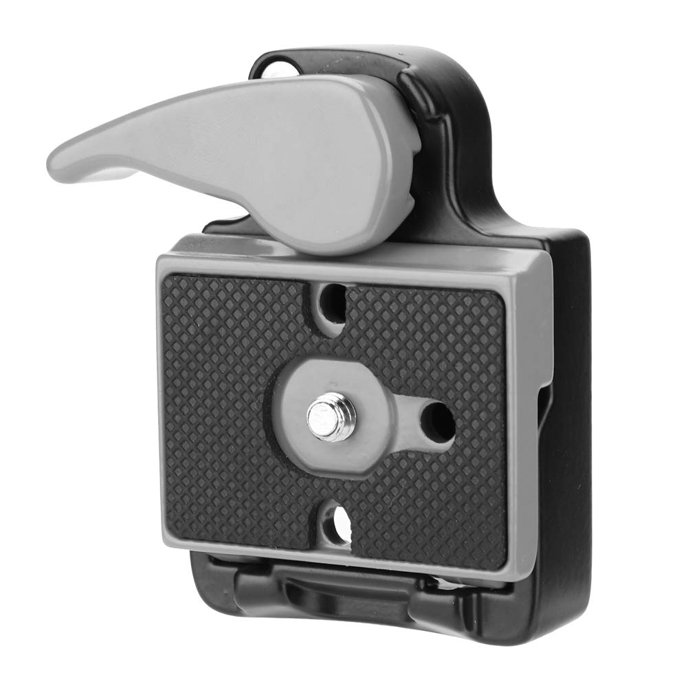 Diyeeni Quick Release Plate, Aluminum Alloy QR Clamp Adapter Plate for DSLR Camera Tripod Ball Head