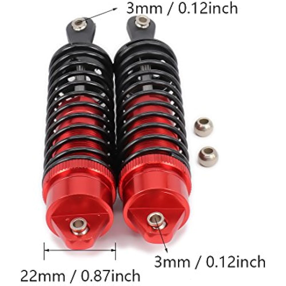 RC Shock Kits 1/10 Traxxas Slash 4X4 4WD 2wd Front & Rear Shocks