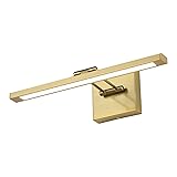 KELIDEN Hardwired Picture Light Brass Dimmable