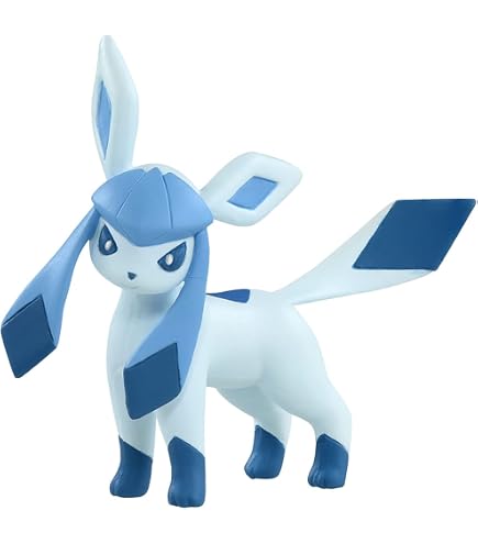 Pokémon Battle Figure Pack (Glaceon) W15 – Figura De Batalla De Glaceon, Coleccionable Y Oficial, Ideal Para Fans De Pokémon Y Combates