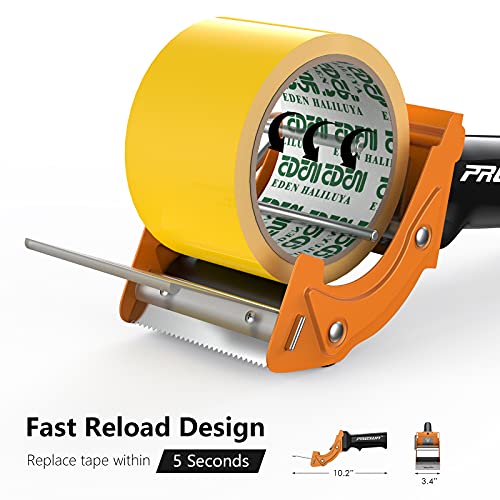 PROSUN Fast Reload 3 Inch Wide Large Tape Gun Dispenser Packing