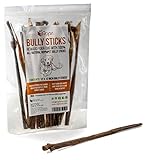 RopriPet Free Range Bully Sticks for Dogs. Healthy Dog Treats for Your Dog, Low Odor Bully Sticks 12 Pack Giving Your Pet the Best Bully Sticks Value. Each Stick Measures 12 Inches