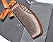Wood Comb，Wooden hair comb，100% Natural Sucupira Comb-Anti Static (Fine Tooth-5.9 Inch)