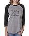 Baby It's Cold Outside Christmas Winter Womens 3/4 Raglan Sleeve T-Shirt Top