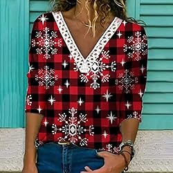 Cheifay Tank Tops Women Cotton Blend 3/4 Sleeve