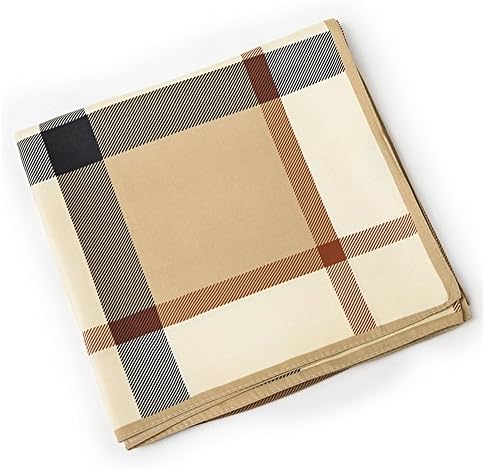 Feminino Classic Brand Striped Tartan Grid Best Holiday Gift for Women 100x100cm