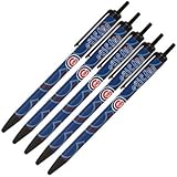 Chicago Cubs 5 Pack of Click Pens