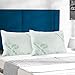 Bamboo Pillow - Soft & Comfortable with Shredded Memory Foam - Removable Zippered Natural Cooling Bamboo Cover - Anti-Bacterial & Hypoallergenic - Relieves Snoring, Neck Pain and TMJ - (2 PACK)