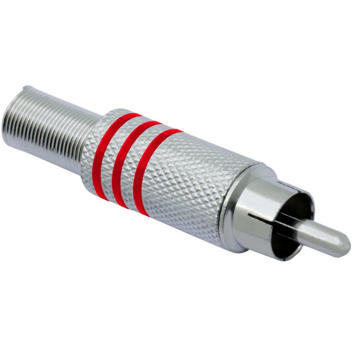 Metal Cinch Connectors 610161 for Cable 6 mm, Red