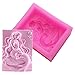 WYD M, Little Mermaid Silicone Decoration Fondant Soap Making Cake Mold DIY Baking Tools