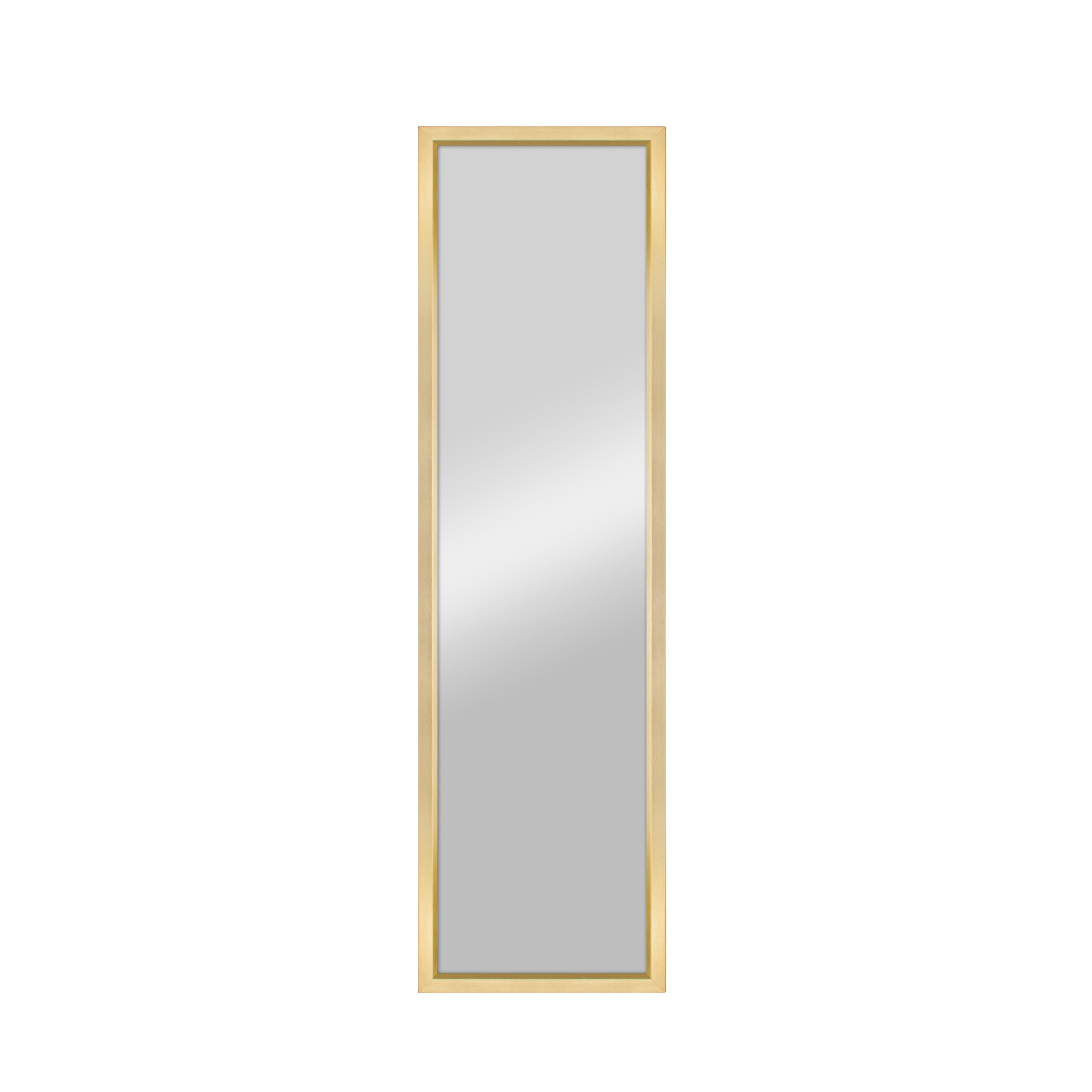 Photo 1 of MCS 18.9x66 Mercer Leaner Wall Mirror, Gold Full Length Wall Leaning Mirror, Vertical & Horizontal Wall Hanging Mirror for Bedroom, Bathroom, Entryway & Livingroom