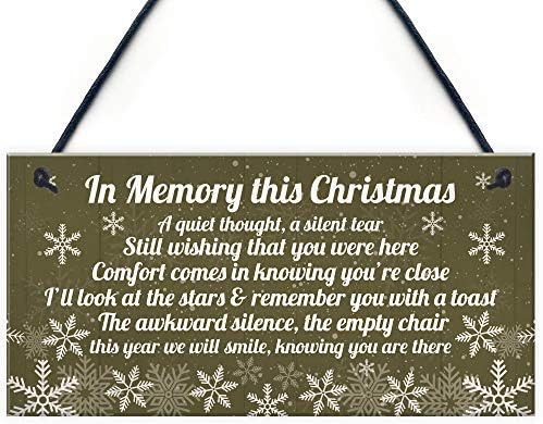 in memory of dad at christmas